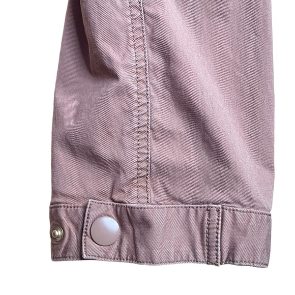 Anthropologie High Rise Pants With Paper Bag Waist & Embroidered Pockets Size 4 - Picture 8 of 13